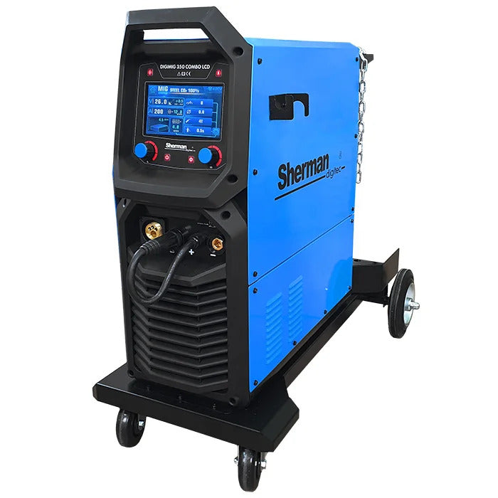 Synergische lasinverter DIGIMIG 350 COMBO LCD