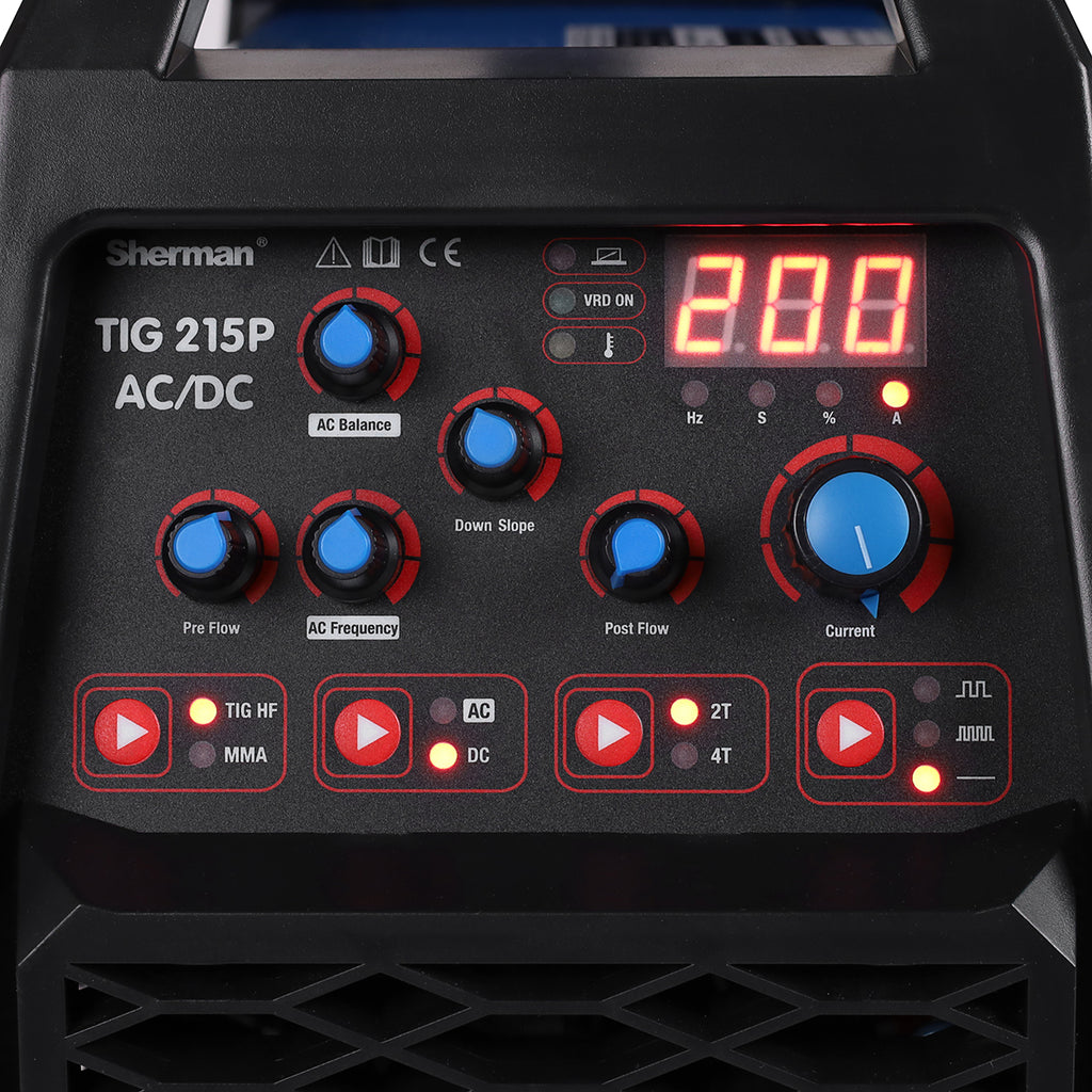 Lasinverter TIG 215P AC/DC