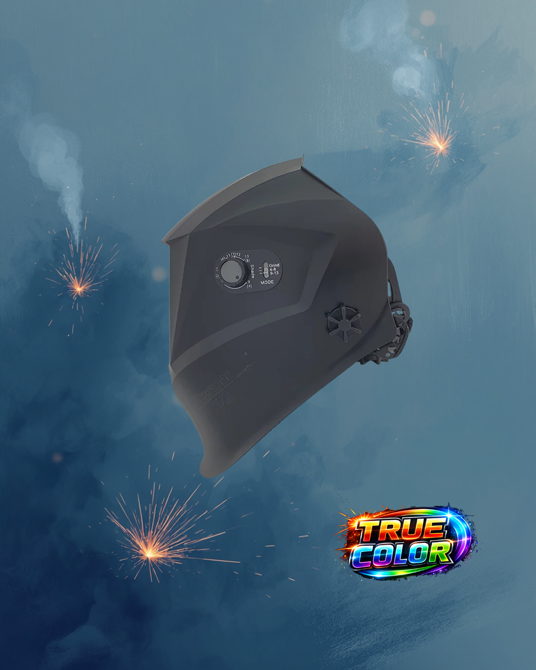 Sherman‑profi V4 – automatische lashelm