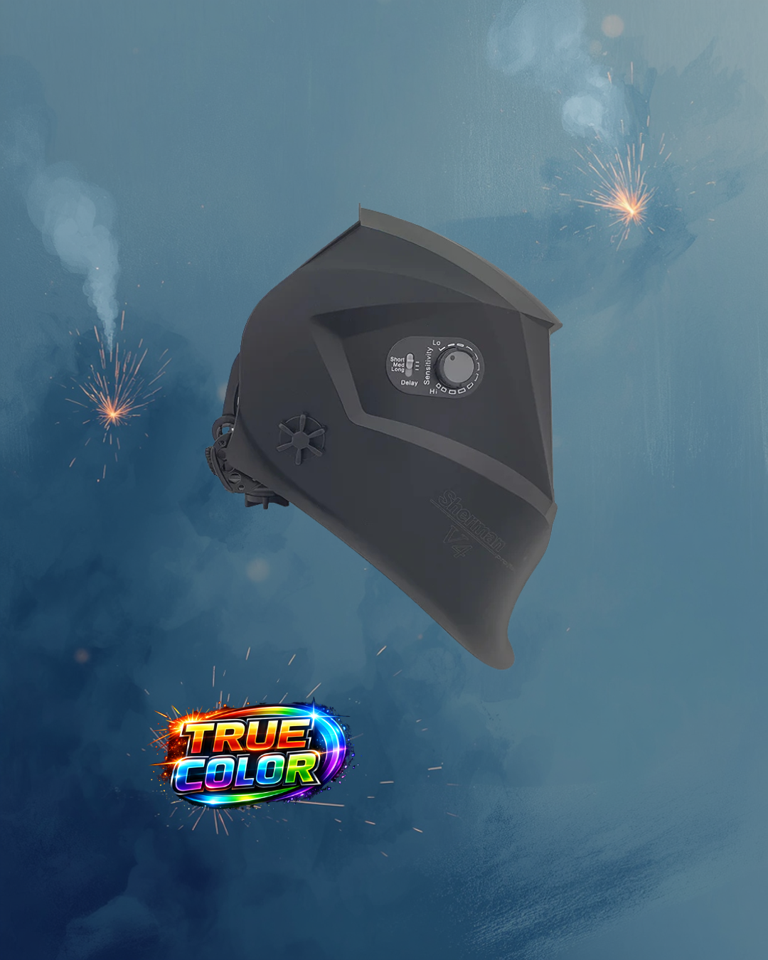 Sherman‑profi V4 – automatische lashelm