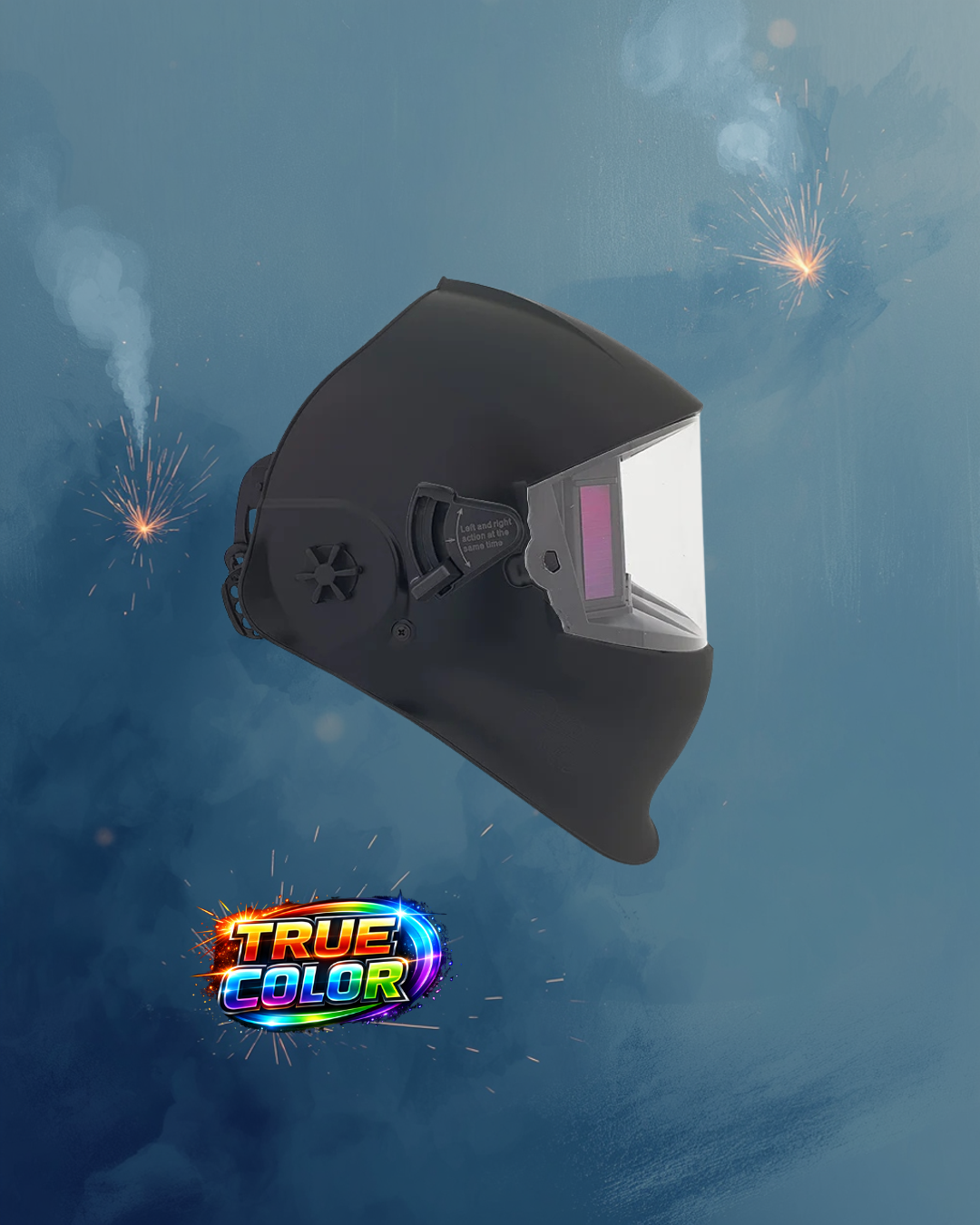 Sherman‑profi V5a – automatische lashelm