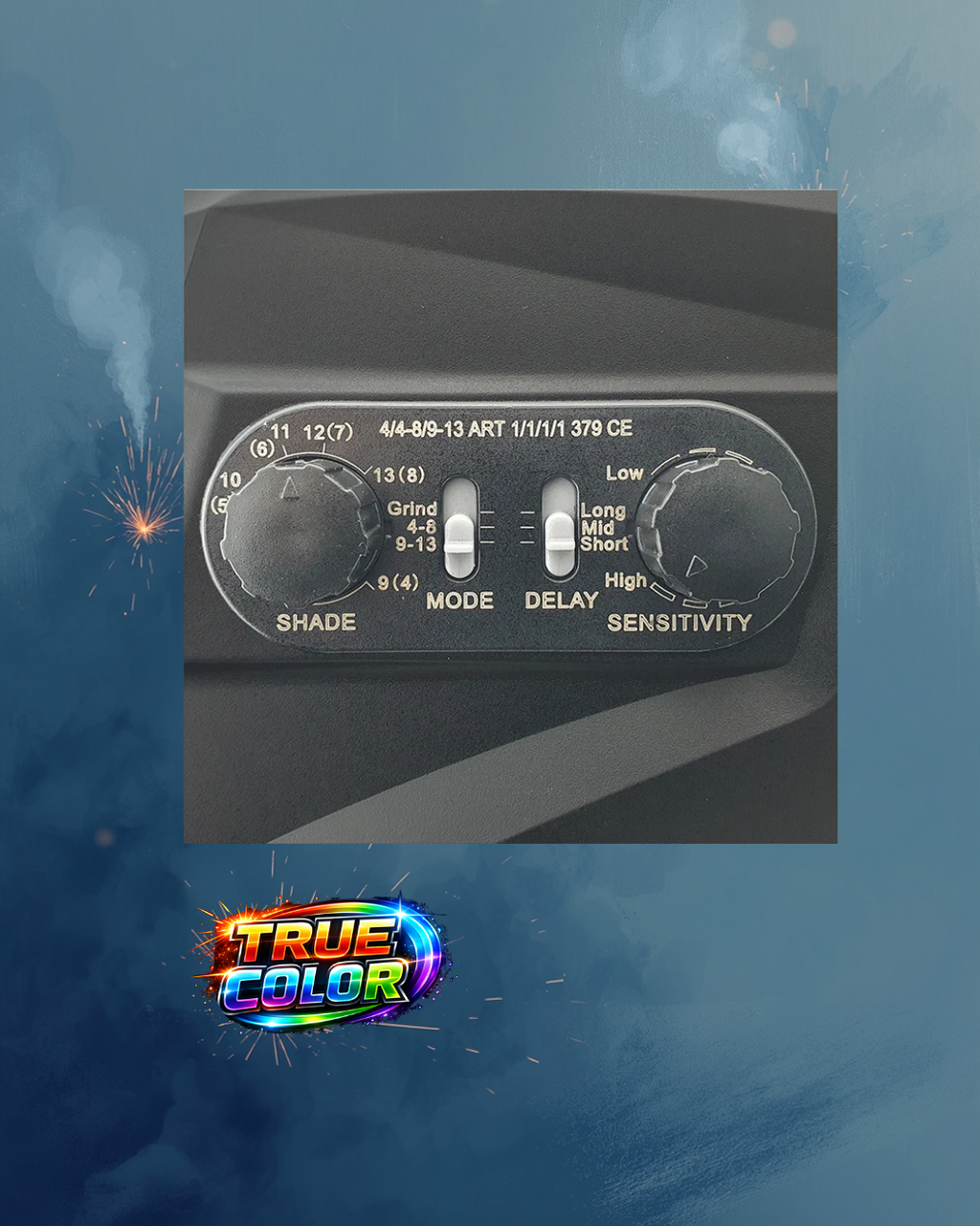 Sherman‑profi V5a – automatische lashelm