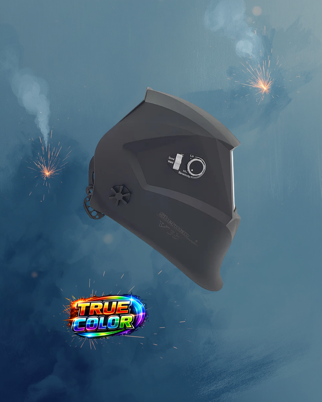 Sherman‑profi V3b – automatische lashelm