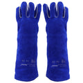 MIG Lang lashandschoenen Blauw Maat M