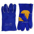 MIG lashandschoenen blauw Maat M