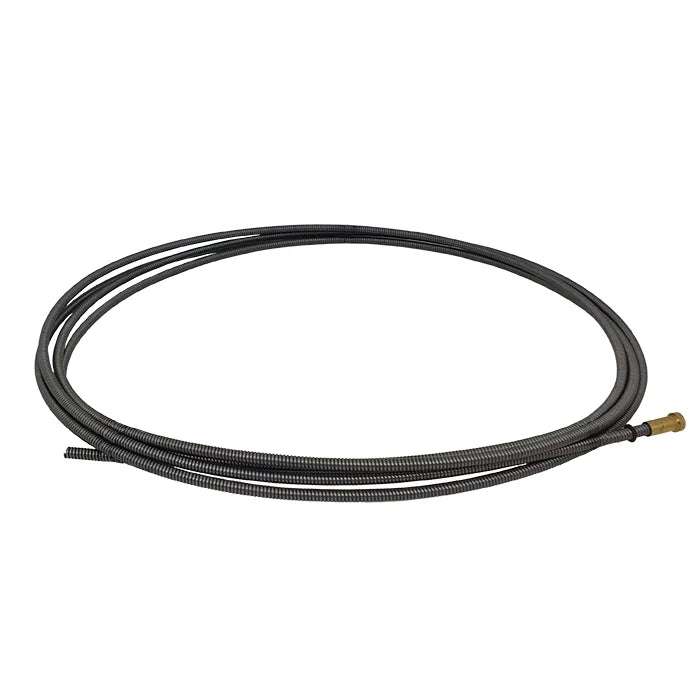 Stalen Liner 5 meter Ongecoat - Draadgeleider voor Staaldraad MIG/MAG